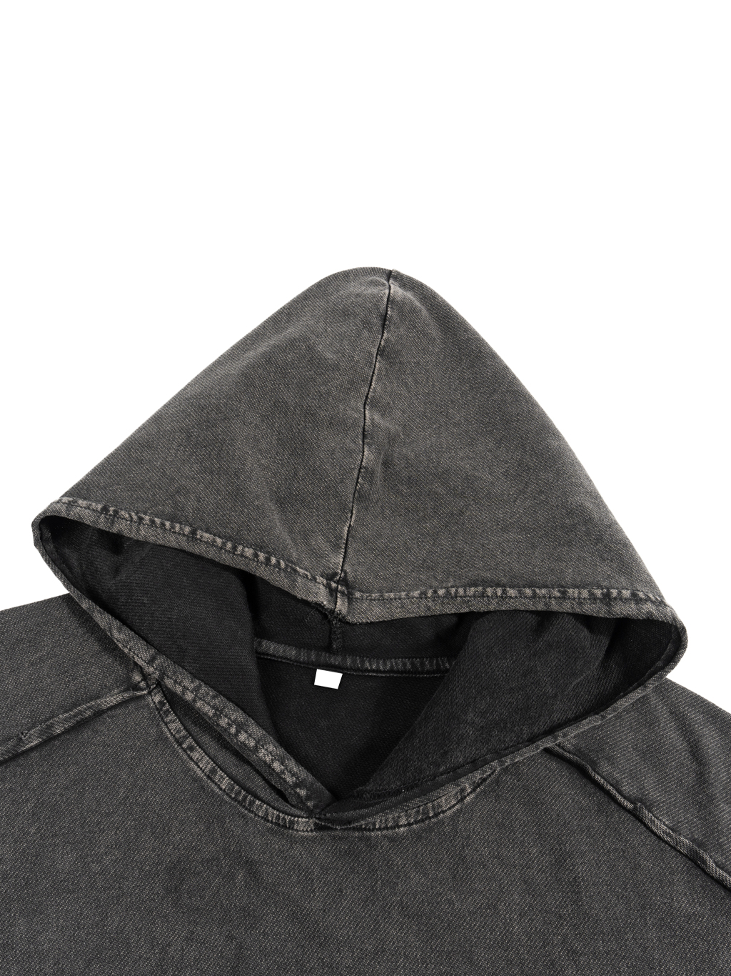 Snow Washed Boxy Hooded Tank Top – Vintage Streetwear | Tapstitch-8